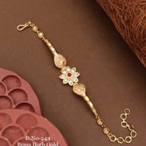 Pastel Enamel Floral Bracelet