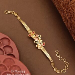 Multistone Pastel Cluster Bracelet