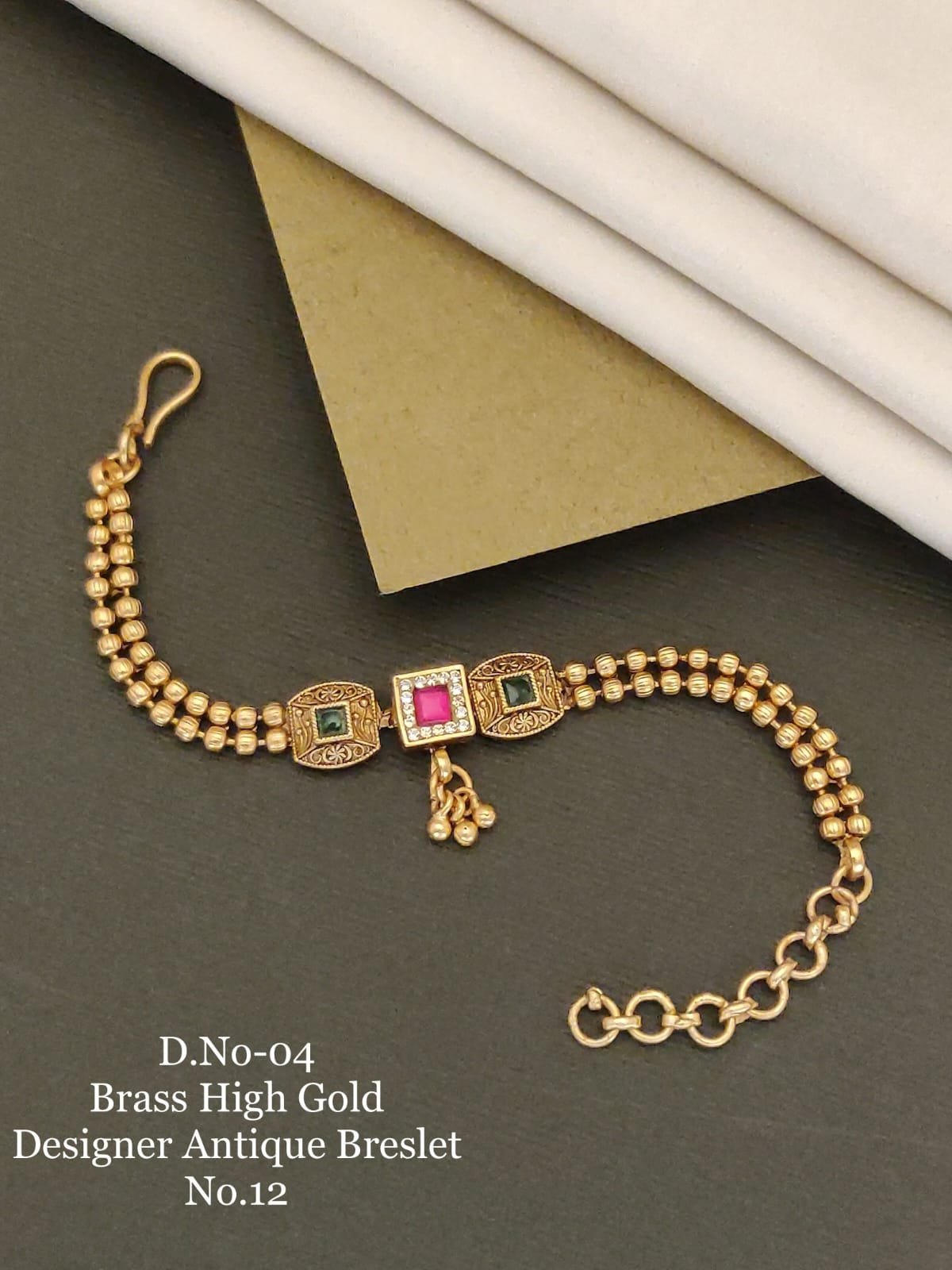 Paisley Sunburst Antique Bracelet