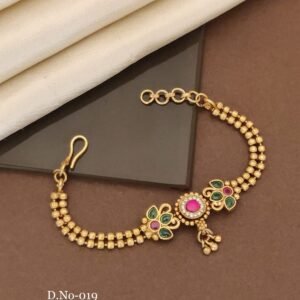 Leaf Cluster Ruby Bracelet