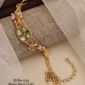 Kundan Floral Antique Bracelet